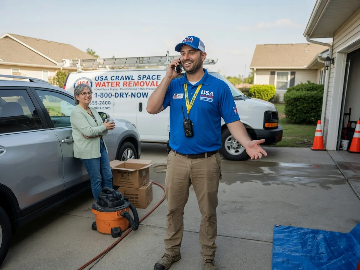 Crawl Space Water Removal Sapulpa, OK FAQs